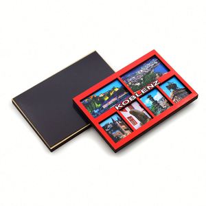 China Manufactory Custom 3D City Souvenir Refrigerator Magnets for Travel <b>Memory</b> Decor Wood Fridge Magnet - Product Image 4