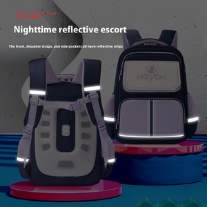 <span class=keywords><strong>Mochila</strong></span> para estudiante multifunción de gran capacidad, grado escolar primario 1-3, protección de la columna vertebral para la escuela <span class=keywords><strong>infantil</strong></span> - Product Image 3