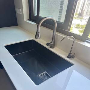 ก๊อกน้ำแบบดึงออกได้ สแตนเลส 304 พร้อมหน้าจอดิจิตอลเรืองแสงทันสมัยและมีสไตล์ สำหรับอ่างล้างจานในครัว - Product Image 5