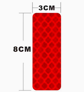 Adesivi Riflettenti di Grado Diamante con Motivo a Reticolo per <span class=keywords><strong>Auto</strong></span> e Moto, Strisce Adesive per Coprire Graffi sui Fari Posteriori - Product Image 6