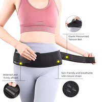 Ceinture de soutien lombaire et sciatique réglable, durable, élastique et légère pour hommes et femmes, pour soulager les douleurs lombaires et sciatiques