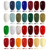 Vernis à ongles en gel 15 ml avec logo personnalisé, marque privée, 84 couleurs, ensemble de vernis à ongles en gel UV