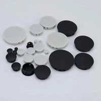 5mm 6mm 8mm 10mm 16mm 30mm Nylon plastique plat rond Snap meubles décoration anti-poussière trou bouchons PA66 panneau trou bouchons