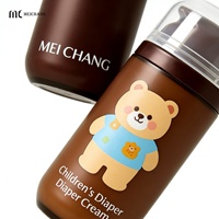 Flacon Airless Premium 50ml 100ml Sans BPA, Anti-fuite, Emballage Cosmétique en PP, Contenant Sûr pour Produits de Soins pour Bébés et Nourrissons