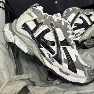 Breathable Retro Paris Style 7 Runner Dad Shoes Unisex Sporty Couple Sneakers Fashionable Mesh Lining Rubber Sole <b>Dropshipping</b> - Product Image 2