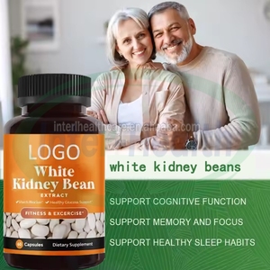 Ausreson 허브 보충 교재 슬리밍 백색 신장 콩 추출 체중 손실 백색 신장 콩 캡슐 - Product Image 2