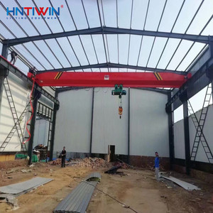 رافعة جسرية أحادية العارضة سعة 2 طن مع محرك رافعة كهربائية وتحكم أرضي وعن بعد، ارتفاع رفع <span class=keywords><strong>20</strong></span> متر للبيع - Product Image 5