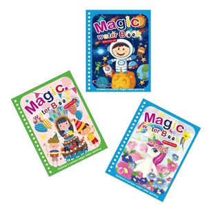 Goedkope Cartoon Doodle Boek Kids Magic Water Kleuring Tekenboeken Educatief Doodle Schilderij Boek - Product Image 1