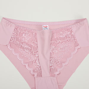 UOKIN-Calzoncillos de algodón de cintura media para mujer, ropa interior de tela de nailon de alta calidad - Product Image 5