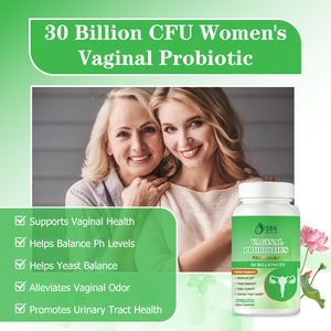 Cápsulas de Probióticos Vaginales de Marca Privada, Complejo Probiótico de Actividad Total, Ayuda a Equilibrar la Flora Vaginal, Cápsula de Lactobacillus acidophilus - Product Image 3