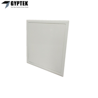 GYPTEK Panneau d'accès moderne en acier galvanisé ignifuge avec ouverture à verrouillage par bouton-poussoir pour grille de plafond dans les centres commerciaux et les hôtels