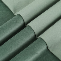 Vente en gros 250g Tissu en velours de coton Technique tricotée chaude et plate non élastique pour gilets de costume et Cheongsam