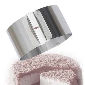 Moule <span class=keywords><strong>à</strong></span> gâteau rond rétractable en acier inoxydable, outil de cuisson <span class=keywords><strong>réglable</strong></span> et rétractable de 6 <span class=keywords><strong>à</strong></span> 12 pouces - Product Image 5