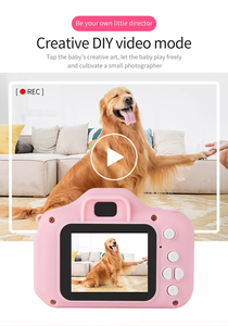 Mini appareil photo photographie numérique 2.0 pouces écran ips enfants appareil photo numérique enfants appareil photo avec cadeaux jouets - Product Image 2