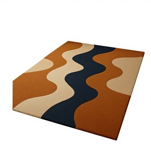 Indian Made High Quality Hand Tufted Carpet Soft Indoor Large Modern <b>Rugs</b> Carpet 100% Hand Made Wool Carpet IINDIAN TEXTILES H/L - Product Image 1
