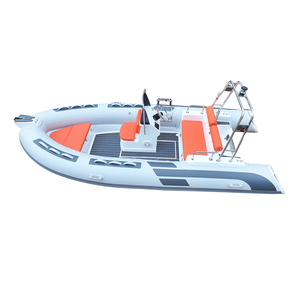 Bote Inflable de PVC WhiteWake con Casco de Fibra de Vidrio, Modelo 480E, Capacidad para 7 Personas, Ideal para Surf y Navegación - Product Image 6