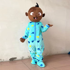 Costume de mascotte de bébé mignon en gros, <span class=keywords><strong>super</strong></span> bébé JOJO, sucette, poupée de bébé de dessin animé, costume de cosplay de mascotte - Product Image 4