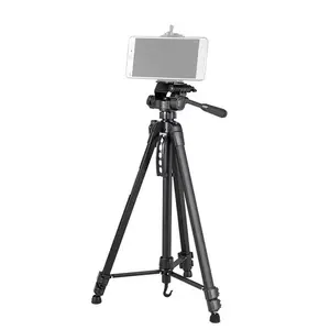 Top 3560 3 Sections Fold Legs Live Broadcast Adjustable Cradle Head Portable Handle Tripod Stand For canon nikon Camera Bracket