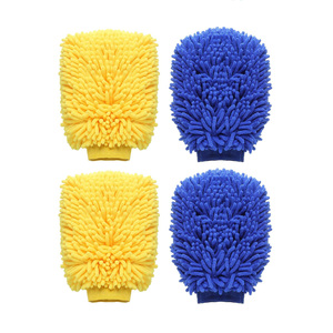 Gant de lavage en microfibre à poils longs et hauts super doux personnalisé nettoyage de voiture roue en microfibre gant de lavage de voiture en microfibre - Product Image 3