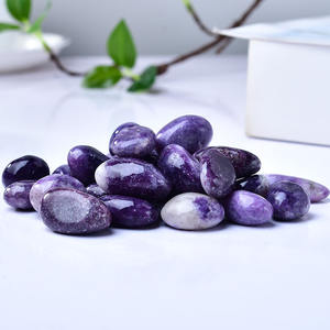 Manufacturers Supply Natural Lilac <strong>Amethyst</strong> <strong>Large</strong> Grain Tumble Stones Original Diffuser Stone - Product Image 5