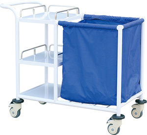 Keling Medical KL-TC007 Medical Hospital Furniture Cheap <strong>Dressing</strong> Dirty Solid Linen Laundry <strong>Trolley</strong> Portable <strong>Dressing</strong> <strong>Trolley</strong> - Product Image 6