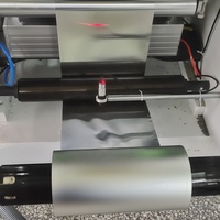 Rouleau de RTRY-420 à rouleau 2 4 8 couleurs machine de découpe et d'impression d'étiquettes flexographiques à bande étroite