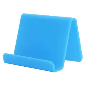 New Creative Plastic Phone Holder Fixed Holder Candy Color Mini Portable Card Holder Mobile Phone Stand Household S0450