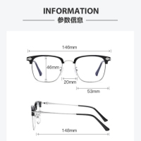 Gafas de Lectura Shoneray 2026 con Montura Metálica Cuadrada, Lentes Transparentes con Protección Anti Luz Azul, para Presbicia, Ultraligeras, Estilo Punk para Hombre