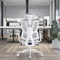 Chaise de bureau de direction haut de gamme avec dossier inclinable, soutien lombaire et fonction de massage