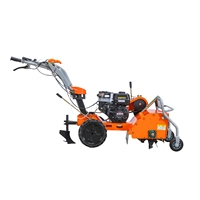 Motoculteur et débroussailleuse à essence Newpanda 9HP d'occasion avec accessoire désherbeur, largeur de coupe 70cm, haute productivité