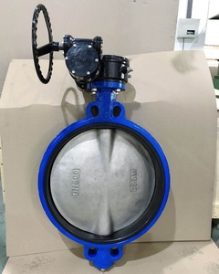 Válvula de Mariposa de 20 Pulgadas DN500 Accionada por Caja de Engranajes, Válvula POV para Riego - Product Image 3