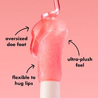 Aceite Labial Vegano Personalizado a Base de Hierbas, Ácido Hialurónico, Colágeno, Brillo Labial Humectante de Larga Duración, a Base de Plantas Orgánicas