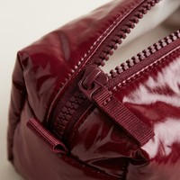 Sac de rangement pour maquillage imperméable à la mode avec fermeture à glissière, en polyester, étui cosmétique