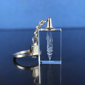 Llaveros <span class=keywords><strong>de</strong></span> Cristal para Bautizo <span class=keywords><strong>de</strong></span> Bebé, Grabado Láser con Foto, Recuerdo, Regalo - Product Image 3