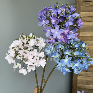 Flores de Hortensia Artificiales Jinxi, Color Morado, Decoraciones de Seda para Bodas, Accesorios de Fotografía para Exteriores, Decoración del Hogar - Product Image 4