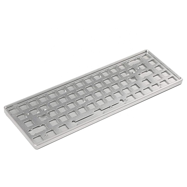 Customized High Quality Aluminum CNC Computer Keyboard Case with Precision CNC Machining Milling Services