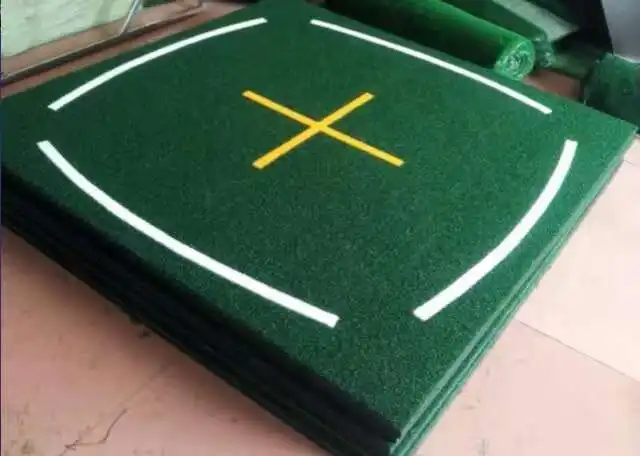 Sân golf mat với các đường thẳng cho đào tạo người mới bắt đầu trong nhà và ngoài trời-sứt mẻ & lái xe