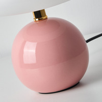 Lampe de table USB en céramique de poterie italienne moderne avec 3 températures de couleur et 9 niveaux d'intensité variable pour bureau de chambre à coucher