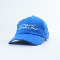 Casquette de baseball non structurée à 6 panneaux, couleur personnalisée et logo brodé, tissu personnalisé, casquettes de sport unisexes