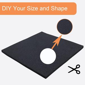 Đen EVA bọt CuộN cách âm và không thấm nước cách điện Gasket linh hoạt và dễ dàng cắt giảm để kích thước - Product Image 4