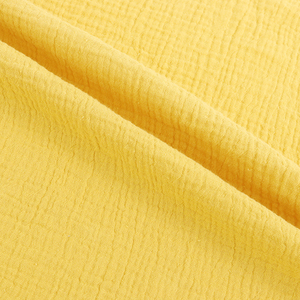 Tissu Crêpe Froissé en Coton Mousseline Double <span class=keywords><strong>Gaze</strong></span> pour Pyjamas et Langes – Vente en Gros - Product Image 4