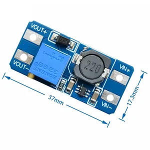 MT3608 DC-DC สเต็ปอัพคอนเวอร์เตอร์บูสเตอร์พาวเวอร์ซัพพลายโมดูลบูสต์สเต็ปอัพบอร์ด MAX เอาต์พุต 28V 2A สำหรับสำหรับอาร์ดูโน่ - Product Image 3