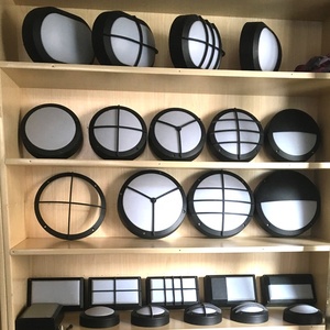 Hình bầu dục vách ngăn IP54 nhôm không thấm nước tròn hình bầu dục ngoài trời vách ngăn tường ánh sáng - Product Image 4