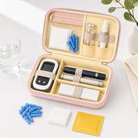 Estuche de Almacenamiento de Medicamentos Personalizado de EVA, Impermeable, para Viajes Médicos, con Soporte para Paquete de Hielo, Servicio de Logotipo OEM ODM