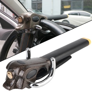 Ottimo Blocco <span class=keywords><strong>Antifurto</strong></span> Pieghevole in Acciaio Inossidabile per Volante Auto, Blocco di <span class=keywords><strong>Sicurezza</strong></span> per Volante Auto <span class=keywords><strong>Antifurto</strong></span> - Product Image 1