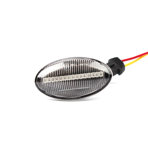 ไฟเลี้ยวข้างแบบไดนามิก LED รุ่น ADT Smoked Flowing Sequential สำหรับ MINI R50 R53 สีเหลืองอำพัน - Product Image 5