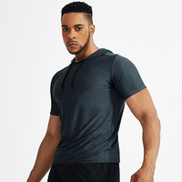 Haute qualité Fitness vêtements de sport athlétique hommes course t-shirts séchage rapide Dryfit T-shirts sport chemise à manches courtes