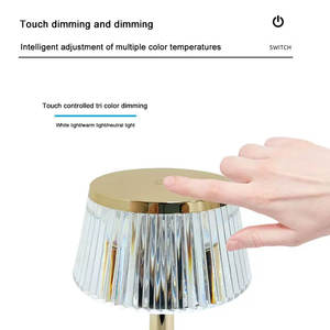 Lámpara de Escritorio Creativa de Metal con Forma de Hongo, con Carga USB Táctil, para Dormitorio, Bar, Iluminación Ambiental para el Hogar - Product Image 5