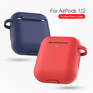Coque de protection en Silicone pour écouteurs <span class=keywords><strong>Apple</strong></span> Airpods 1/2 Pro avec Logo personnalisé - Product Image 3