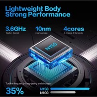 Laptop N150 15.6+7 Inci Layar Ganda Win 11 Laptop Pelajar Murah Tipis Layar Sentuh untuk Bisnis